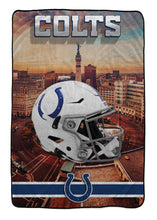Load image into Gallery viewer, NFL Skyline Series Helmet 66x95 Oversized Blanket