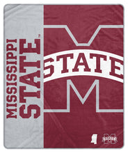 Load image into Gallery viewer, NCAA Endzone Ultra Soft Tailgate Throw