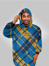 Load image into Gallery viewer, NFL Digital Dash Sherpa Hooded Fan Cape