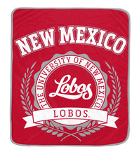 Load image into Gallery viewer, NCAA University Crest 50x60 Ultra Soft Blanket