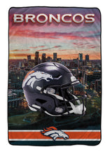 Load image into Gallery viewer, NFL Skyline Series Helmet 66x95 Oversized Blanket
