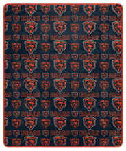 Load image into Gallery viewer, NFL Repeat Big Logo Wordmark 50x60 Blanket