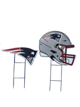 Load image into Gallery viewer, NFL Logo and Helmet 2 Pack Yard Sign Set