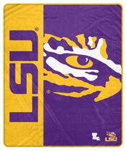 Load image into Gallery viewer, NCAA Endzone Ultra Soft Tailgate Throw