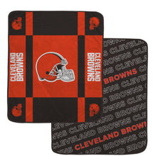 Load image into Gallery viewer, NFL Reverse Block Double Sided 60x70 Ultra Cozy Blanket