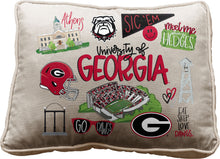 Load image into Gallery viewer, NCAA Loco Fan Canvas Décor Pillow