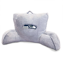 Load image into Gallery viewer, NFL Faux Fur Logo Backrest