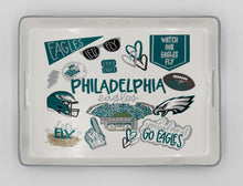 Load image into Gallery viewer, NFL Loco Fan Large Serving Tray w/Handles