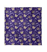 Load image into Gallery viewer, NCAA Victory Pennant Cozy 108x108 Family Blanket