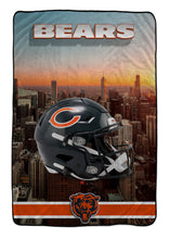 Load image into Gallery viewer, NFL Skyline Series Helmet 66x95 Oversized Blanket