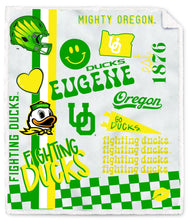 Load image into Gallery viewer, NCAA Loco Fan Ultra Cozy 60x70 Sherpa Blanket