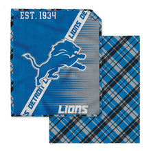 Load image into Gallery viewer, NFL Digital Dash 2 Sided Checkered 60x80 Blanket