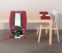 Load image into Gallery viewer, NFL Logo 2-Sided Place Mat Table Runner Set
