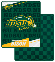 Load image into Gallery viewer, NCAA Diagonal Ghost Checker 60x70 Blanket