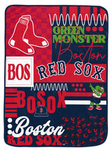 Load image into Gallery viewer, MLB Loco Check Cozy 66x95 Oversized Blanket