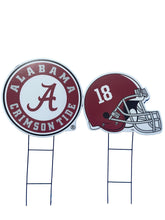 Load image into Gallery viewer, NCAA Logo and Helmet 2 Pack Yard Sign Set