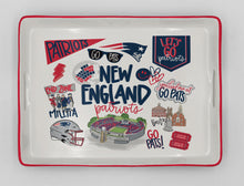 Load image into Gallery viewer, NFL Loco Fan Large Serving Tray w/Handles