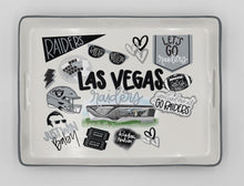 Load image into Gallery viewer, NFL Loco Fan Large Serving Tray w/Handles