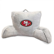 Load image into Gallery viewer, NFL Faux Fur Logo Backrest