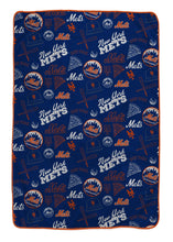 Load image into Gallery viewer, MLB City Script 60x90 Ultra Cozy Blanket