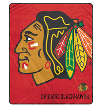 Load image into Gallery viewer, NHL Center Ice Ultra Soft 50x60 Blanket