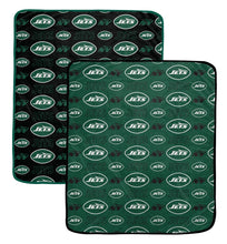 Load image into Gallery viewer, NFL Home & Away Logo Roll 60x70 2 Pack Blanket Set