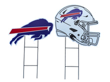 Load image into Gallery viewer, NFL Logo and Helmet 2 Pack Yard Sign Set
