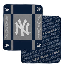 Load image into Gallery viewer, MLB Reverse Block Double Sided 60x70 Ultra Cozy Blanket
