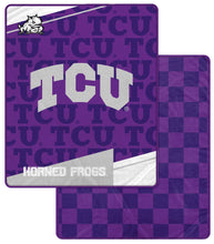 Load image into Gallery viewer, NCAA Diagonal Ghost Checker 60x70 Blanket