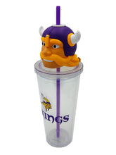 Load image into Gallery viewer, NFL Mascot Lid 24oz Sipper