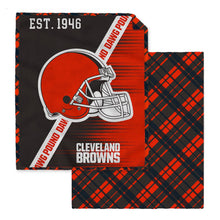 Load image into Gallery viewer, NFL Digital Dash 2 Sided Checkered 60x80 Blanket
