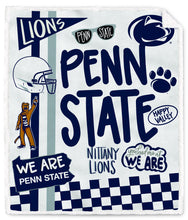 Load image into Gallery viewer, NCAA Loco Fan Ultra Cozy 60x70 Sherpa Blanket