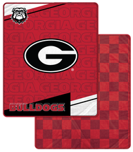 Load image into Gallery viewer, NCAA Diagonal Ghost Checker 60x70 Blanket