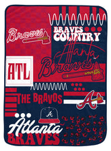 Load image into Gallery viewer, MLB Loco Check Cozy 66x95 Oversized Blanket