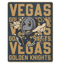 Load image into Gallery viewer, NHL Cartoon Puck Ultra Soft 60x80 Blanket