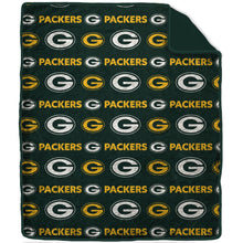 Load image into Gallery viewer, NFL Tonal Wordmark 60x70 Faux Fur Blanket