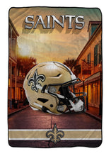 Load image into Gallery viewer, NFL Skyline Series Helmet 66x95 Oversized Blanket