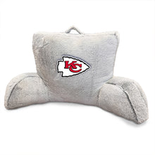 Load image into Gallery viewer, NFL Faux Fur Logo Backrest