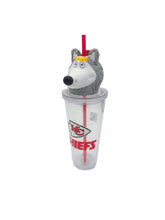 Load image into Gallery viewer, NFL Mascot Lid 24oz Sipper
