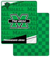 Load image into Gallery viewer, NCAA Diagonal Ghost Checker 60x70 Blanket