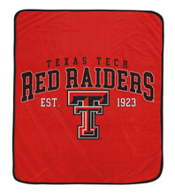 Load image into Gallery viewer, NCAA Vintage Arch Block Ultra Soft 50x60 Throw Blanket