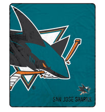 Load image into Gallery viewer, NHL Center Ice Ultra Soft 50x60 Blanket