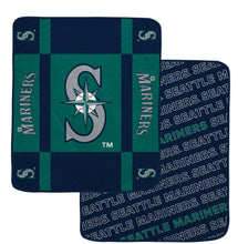 Load image into Gallery viewer, MLB Reverse Block Double Sided 60x70 Ultra Cozy Blanket