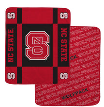 Load image into Gallery viewer, NCAA Reverse Block Double Sided 60x70 Ultra Cozy Blanket
