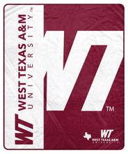 Load image into Gallery viewer, NCAA Endzone Ultra Soft Tailgate Throw