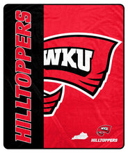 Load image into Gallery viewer, NCAA Endzone Ultra Soft Tailgate Throw