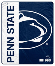 Load image into Gallery viewer, NCAA Endzone Ultra Soft Tailgate Throw