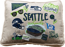 Load image into Gallery viewer, NFL Loco Fan Canvas Décor Pillow