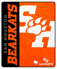 Load image into Gallery viewer, NCAA Endzone Ultra Soft Tailgate Throw