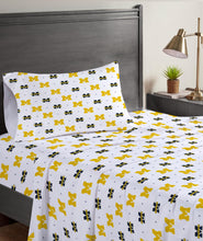 Load image into Gallery viewer, NCAA Small X Twin Sheet Set